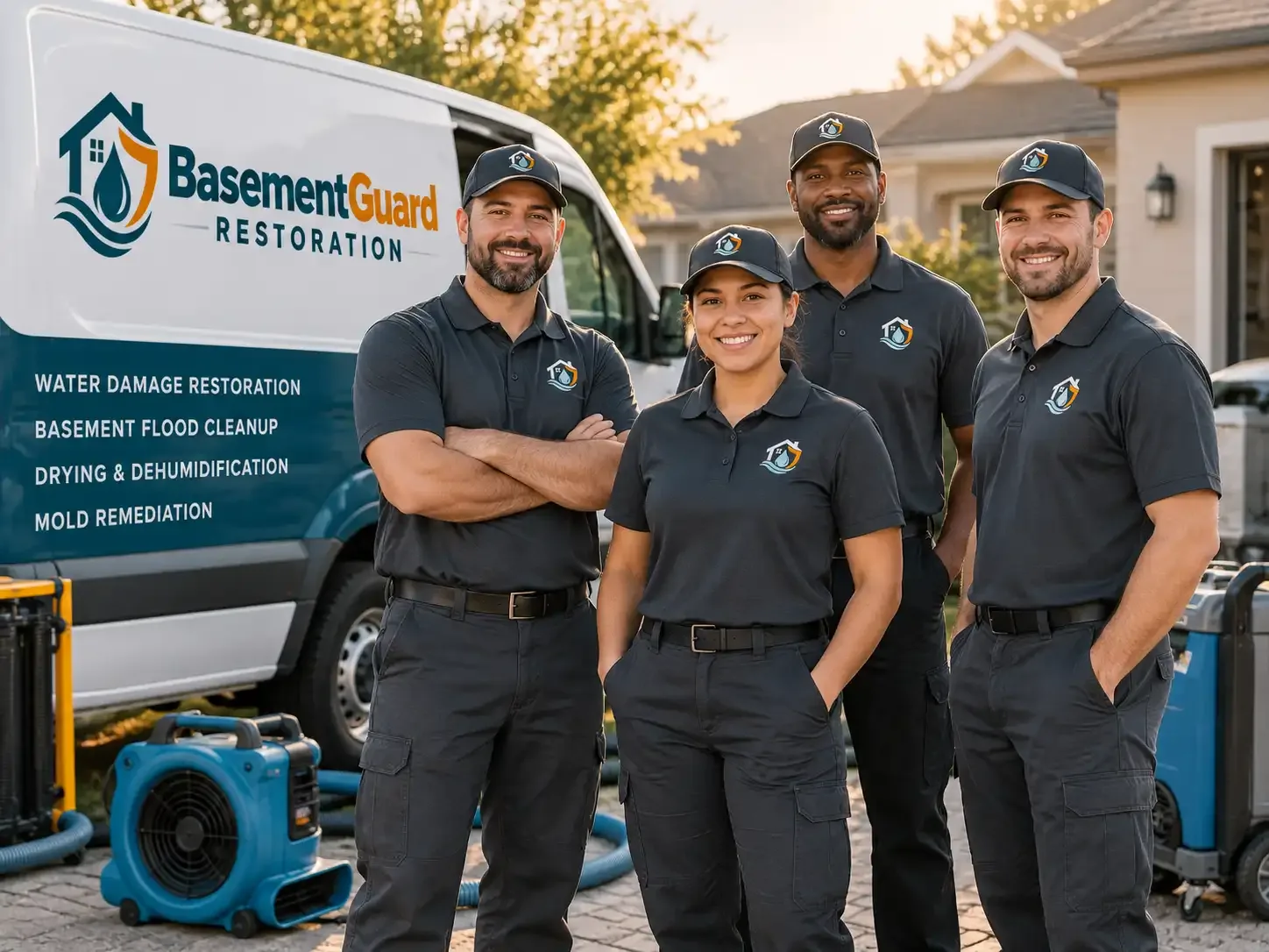 Basement Water Damage Restoration company in Rockville, NE